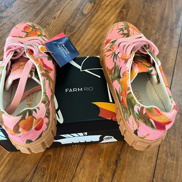 Awesome farm rio sneakers. Never worn - Picture 2 of 5